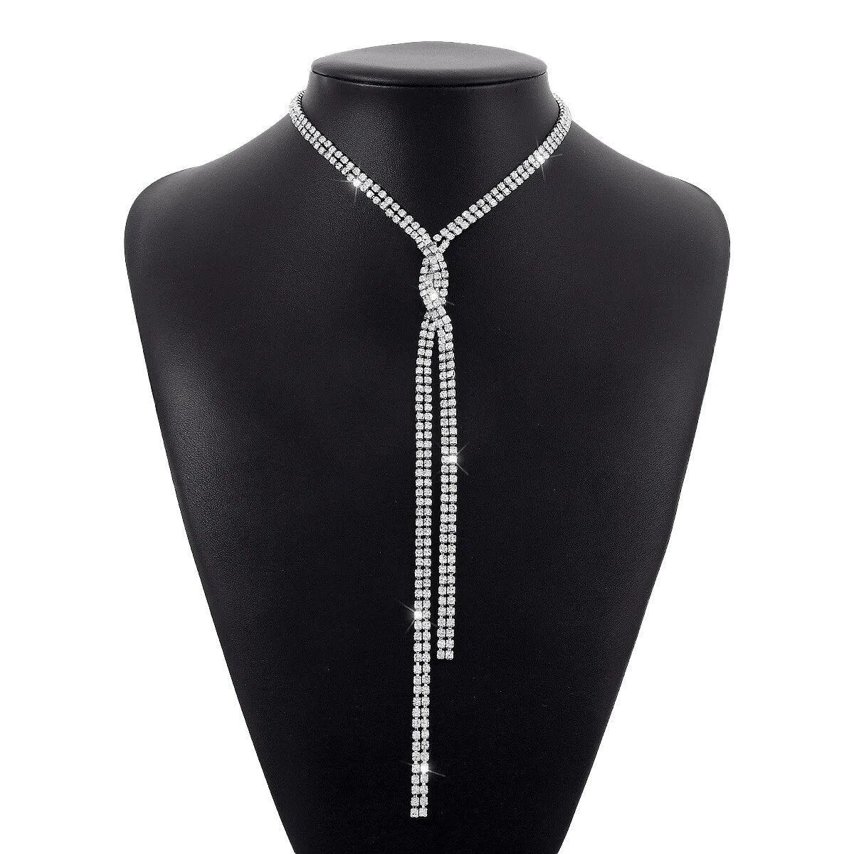 Crystal Cross Necklace - Luxe Body Language